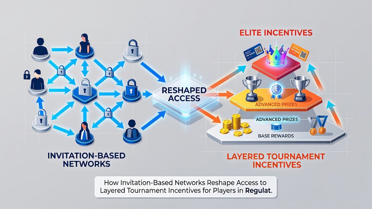Spieler nutzen Referral-Netzwerke für gestaffelte Turnier-Incentives auf einer regulierten Poker-Plattform