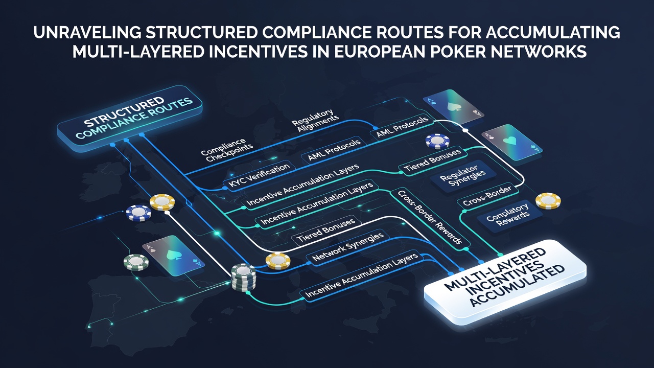 Übersicht über Compliance-Strukturen in europäischen Pokernetzwerken mit Fokus auf Anreizakkumulation